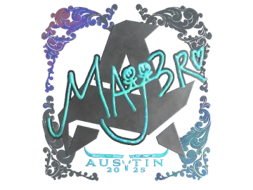 Sticker | MAJ3R (Holo) | Austin 2025
