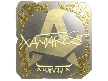 Sticker | XANTARES (Gold) | Austin 2025