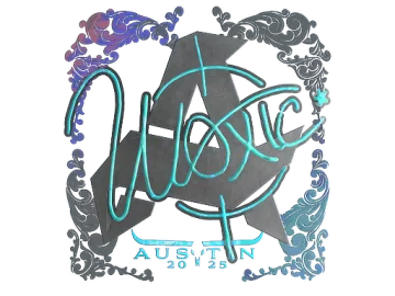Sticker | woxic (Holo) | Austin 2025