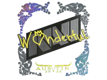 Sticker | w0nderful (Holo) | Austin 2025