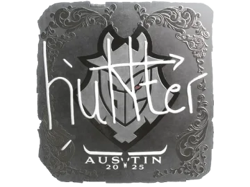 Sticker | huNter- (Foil) | Austin 2025