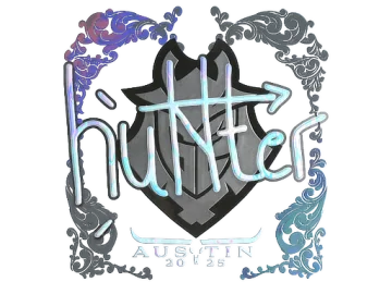 Sticker | huNter- (Holo) | Austin 2025