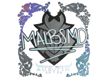 Sticker | malbsMd (Holo) | Austin 2025