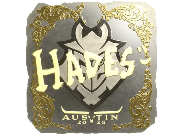 Sticker | hades (Gold) | Austin 2025