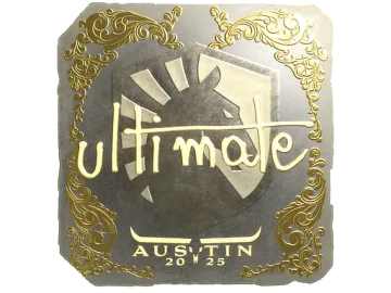 Sticker | ultimate (Gold) | Austin 2025