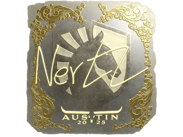 Sticker | NertZ (Gold) | Austin 2025