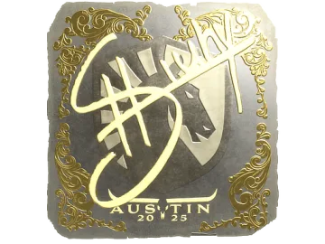 Sticker | siuhy (Gold) | Austin 2025