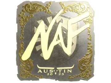 Sticker | NAF (Gold) | Austin 2025