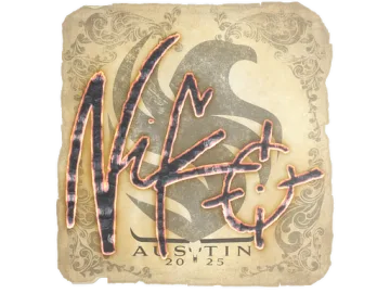 Sticker | NiKo | Austin 2025