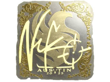 Sticker | NiKo (Gold) | Austin 2025