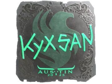 Sticker | kyxsan (Foil) | Austin 2025