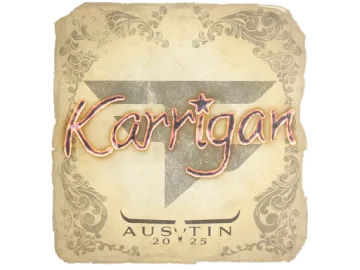 Sticker | karrigan | Austin 2025