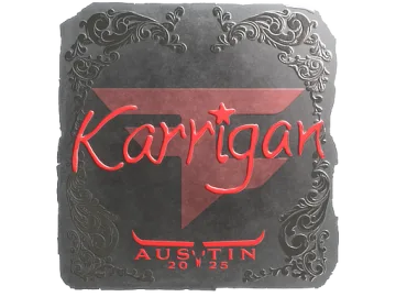 Sticker | karrigan (Foil) | Austin 2025