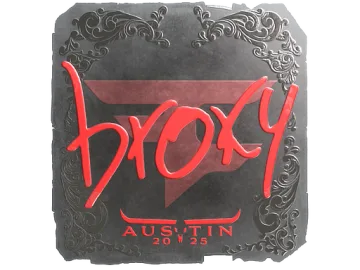 Sticker | broky (Foil) | Austin 2025