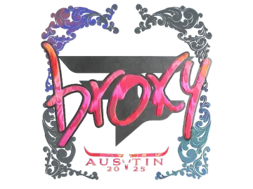 Sticker | broky (Holo) | Austin 2025