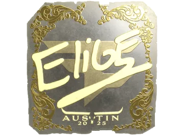 Sticker | EliGE (Gold) | Austin 2025