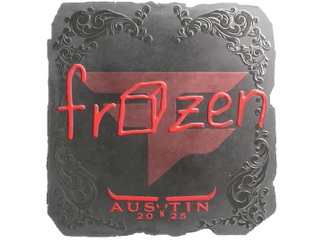 Sticker | frozen (Foil) | Austin 2025
