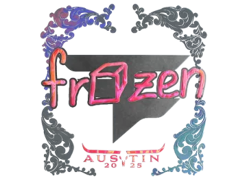 Sticker | frozen (Holo) | Austin 2025