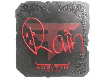 Sticker | rain (Foil) | Austin 2025
