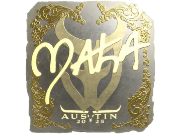 Sticker | Maka (Gold) | Austin 2025
