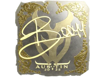 Sticker | bodyy (Gold) | Austin 2025