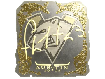 Sticker | FL1T (Gold) | Austin 2025