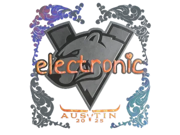 Sticker | electronic (Holo) | Austin 2025