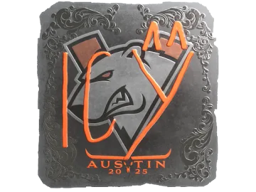 Sticker | ICY (Foil) | Austin 2025