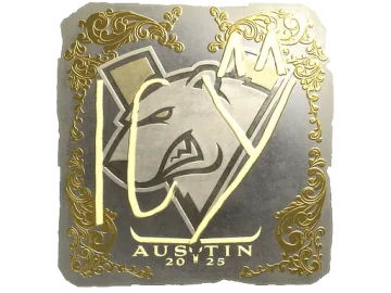 Sticker | ICY (Gold) | Austin 2025