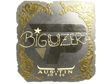 Sticker | biguzera (Gold) | Austin 2025