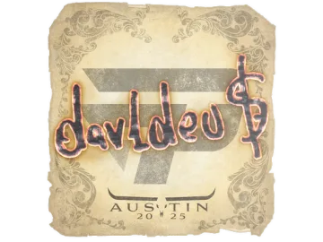 Sticker | dav1deuS | Austin 2025