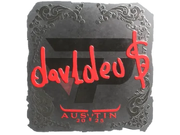 Sticker | dav1deuS (Foil) | Austin 2025