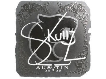 Sticker | skullz (Foil) | Austin 2025