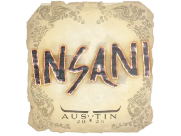Sticker | insani | Austin 2025