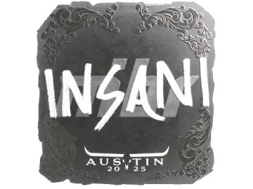 Sticker | insani (Foil) | Austin 2025