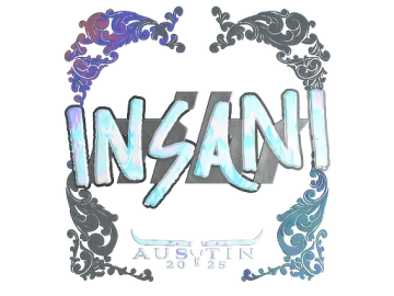 Sticker | insani (Holo) | Austin 2025