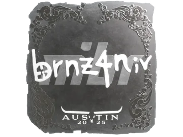 Sticker | brnz4n (Foil) | Austin 2025
