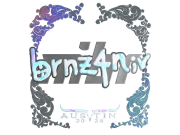 Sticker | brnz4n (Holo) | Austin 2025
