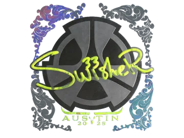 Sticker | Swisher (Holo) | Austin 2025