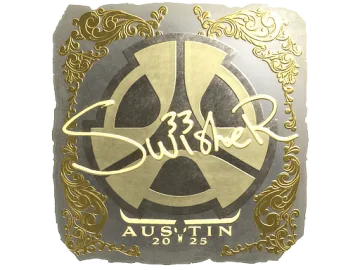 Sticker | Swisher (Gold) | Austin 2025