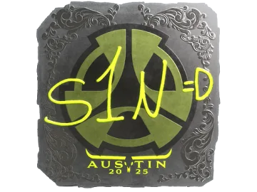 Sticker | s1n (Foil) | Austin 2025