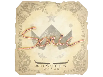 Sticker | Sonic | Austin 2025