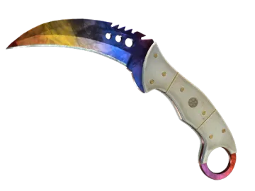 ★ StatTrak™ Talon Knife | Marble Fade (Minimal Wear)