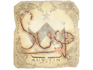 Sticker | susp | Austin 2025