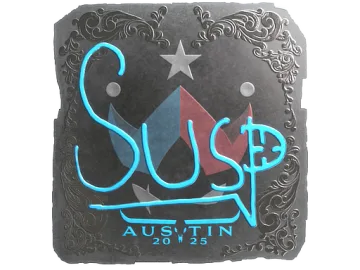 Sticker | susp (Foil) | Austin 2025