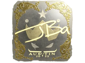 Sticker | JBa (Gold) | Austin 2025