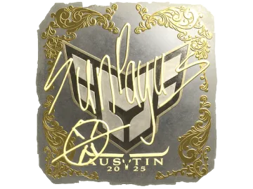 Sticker | SunPayus (Gold) | Austin 2025