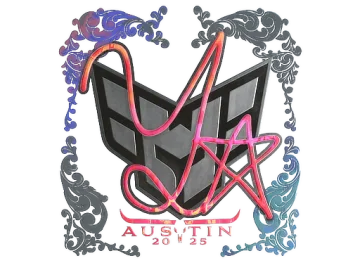 Sticker | yxngstxr (Holo) | Austin 2025