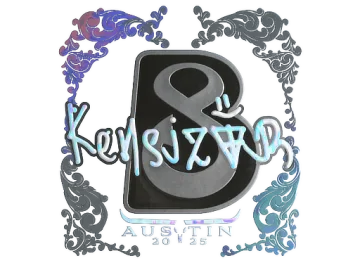 Sticker | kensizor (Holo) | Austin 2025