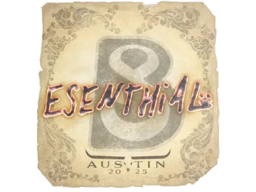 Sticker | esenthial | Austin 2025